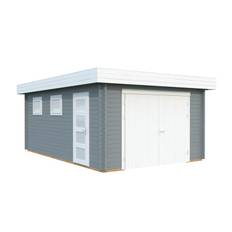 Garage Palmako Rasmus med Garagedörr 19,8 m2