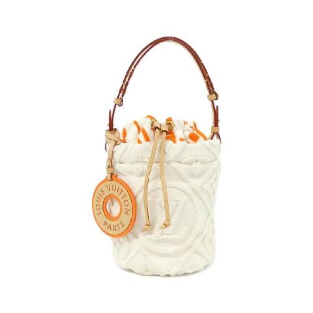 Louis Vuitton Vintage - Pre-owned LV By The Pool Bucket LV Vacation Jacquard Cotton Bag Vintage - Dam - ONE Size - Bomull