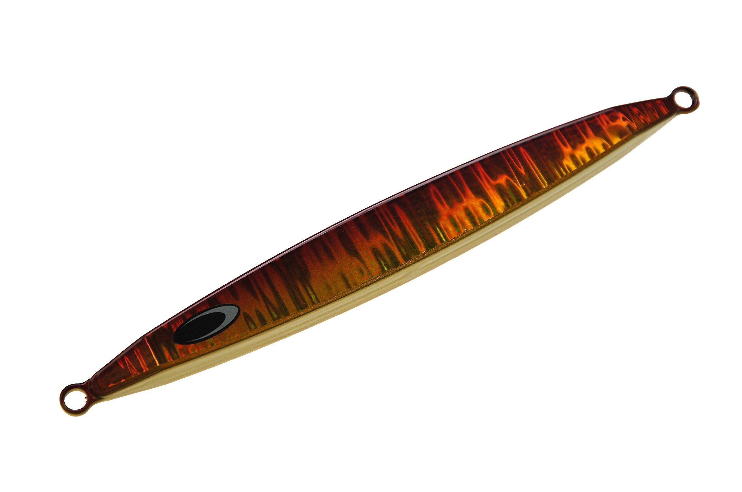 NatureBoys Metal Jig Lure Swim Rider Short Red Gold 175g SS1175-10K