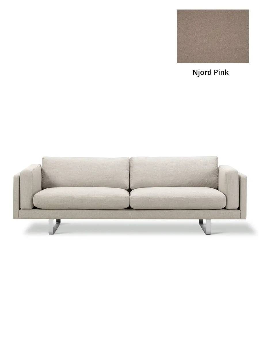 EJ280 Sofa fra Fredericia Furniture Njord - Pink / Model 8062 - 240 cm - Jacobsen Plus