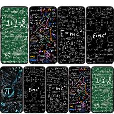 for iPhone 16 15 14 Xiaomi Redmi Note 13 12 11 Pro Max X 10 8 9 XR Samsung Galaxy S24 S23 A05 OPPO Huawei Chemistry Maths Equation Formula Phone Case for OPPO A40 aero