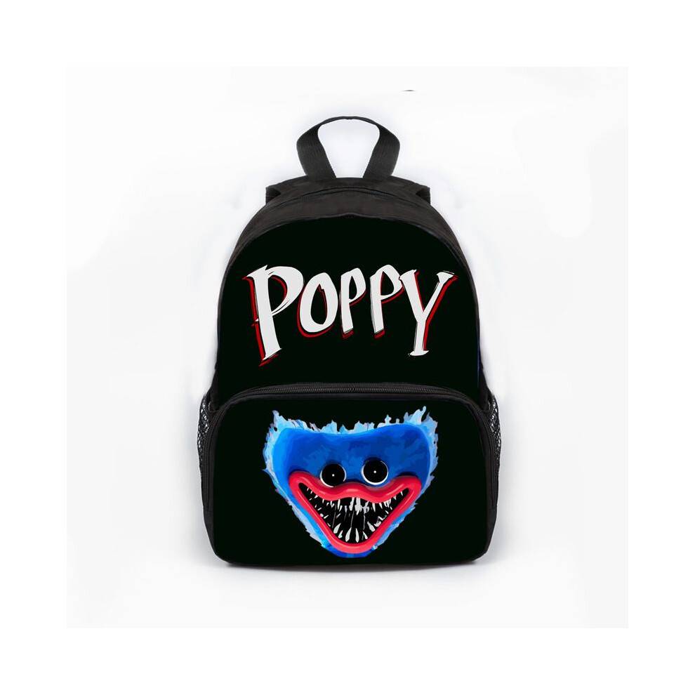 (Poppy)Poppy Playtime Huggy Wuggy Backpack Kids School Bag Travel Laptop Storage Book