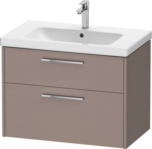 Duravit D-Code möbelpaket, 80x48 cm, matt brun