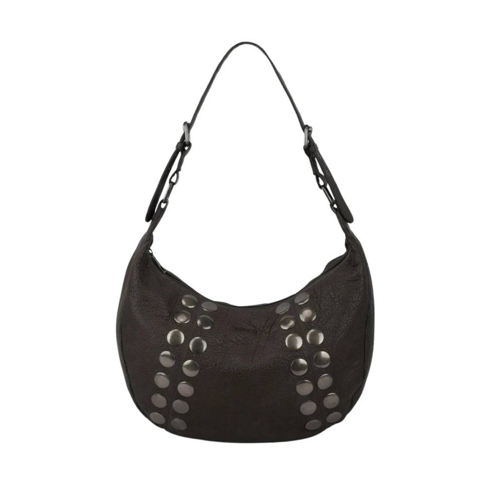 Núnoo - Small Stella Rivet Washed Väskor - Dam - ONE Size - Bomull