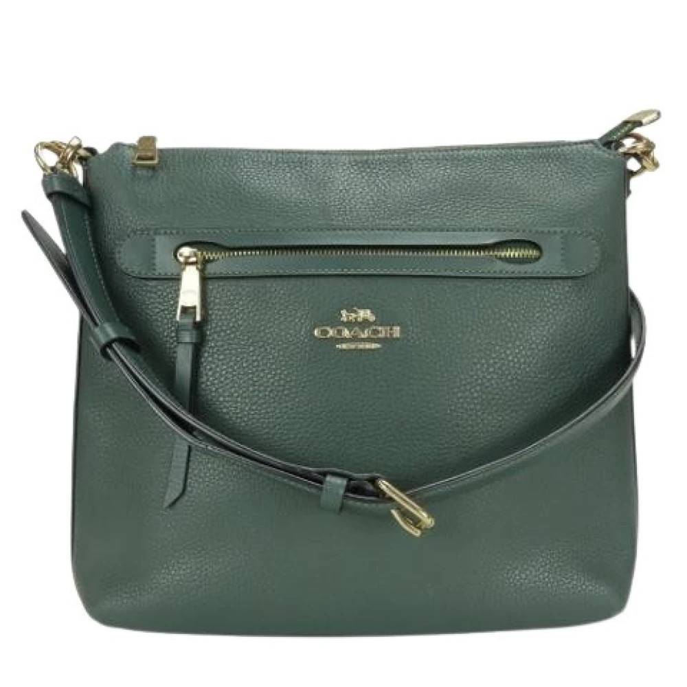 Coach Pre-owned - Pre-owned Axelremsväska Vintage - Dam - ONE Size - Läder