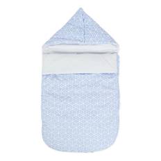 Kenzo, Home, unisex, Blå, ONE SIZE, Bomuld, Blå Geometrisk Baby Sovepose