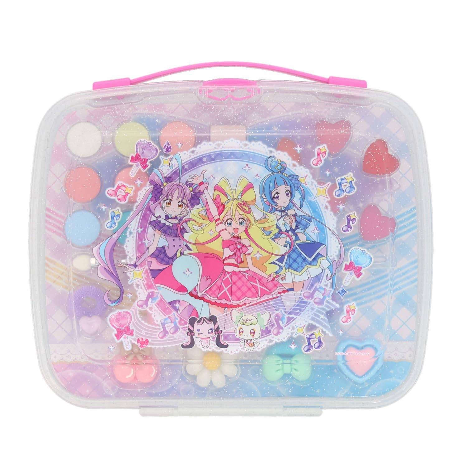 Shobido Kimi to Idol PreCure Makeup Palette Idol PreCure Set, Soap-Removable, PR33873,