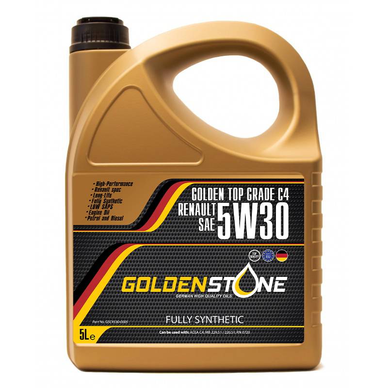 Goldenstone Motorolie 5W30 C4 RN0720 LONGLIFE 5liter