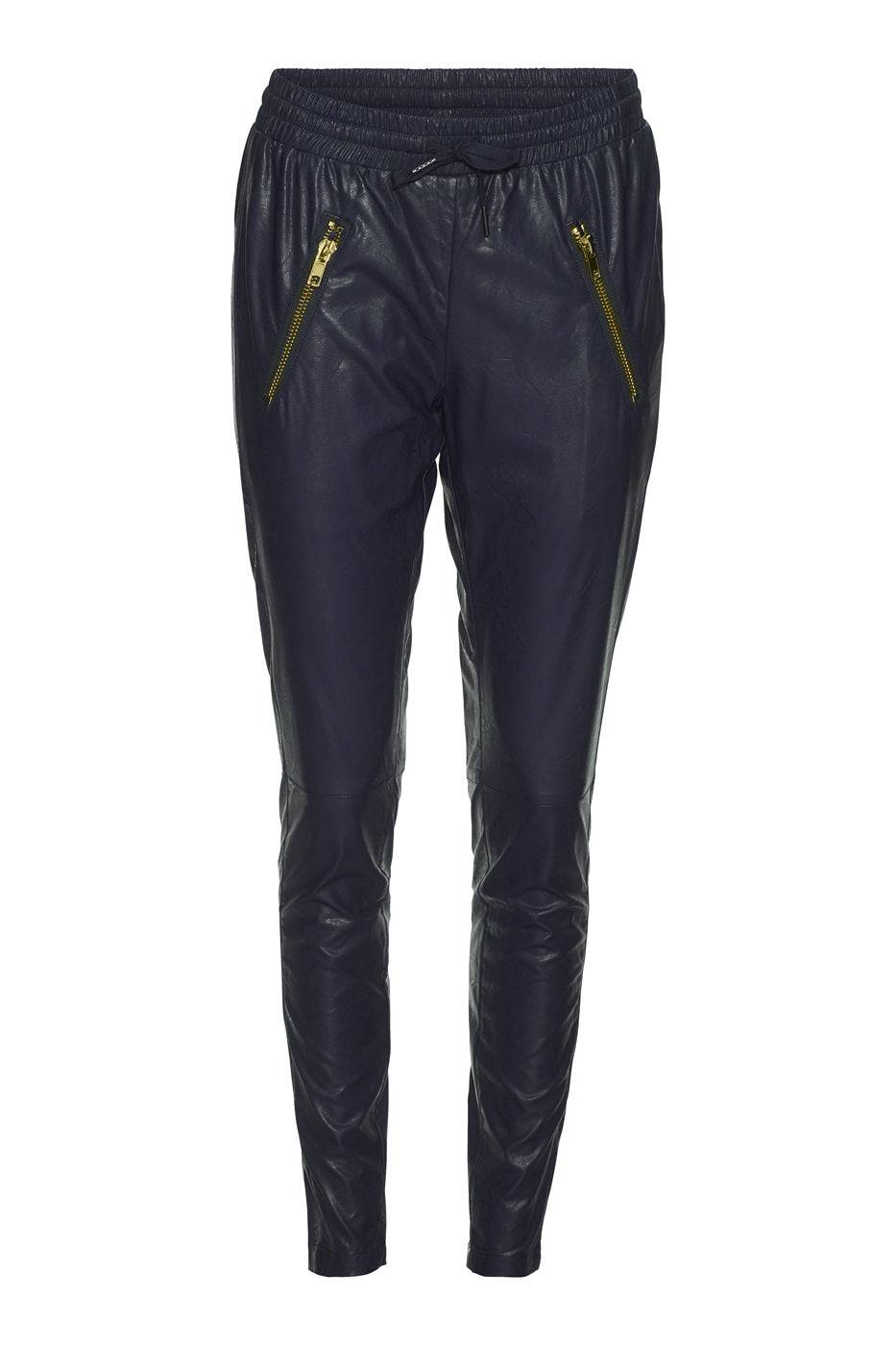 Rue De Femme Bukser Skin Fatale Navy m.Guld - NAVY / S