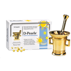 D-Pearls 20 µg - Solens Vitamin - 120 kapsler