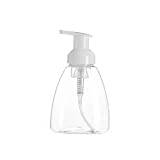 Plastskum tvålpump pumpflaska för Dr. Bronner's Castile flytande tvål 300 ml genomskinlig