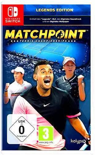 Matchpoint: Tennis Championships Legends Edition – Nintendo Switch (DE/Multi) Nintendo Switch Spil - Forventet levering: 7 hverdage