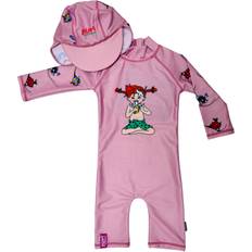 Swimpy Pippi UV-Set 2 Delar, Rosa, 74-80