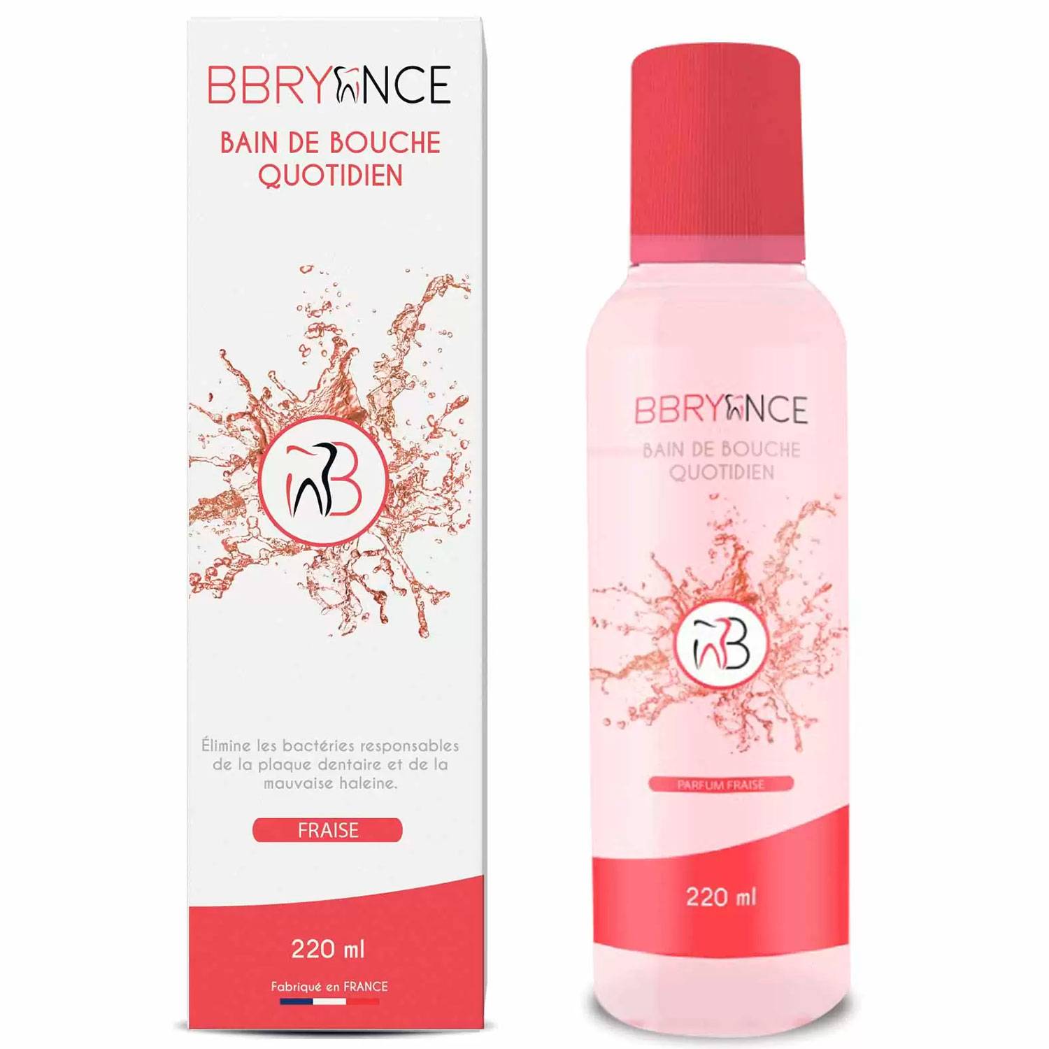 Whitening Mouthwash Bbryance Strawberry