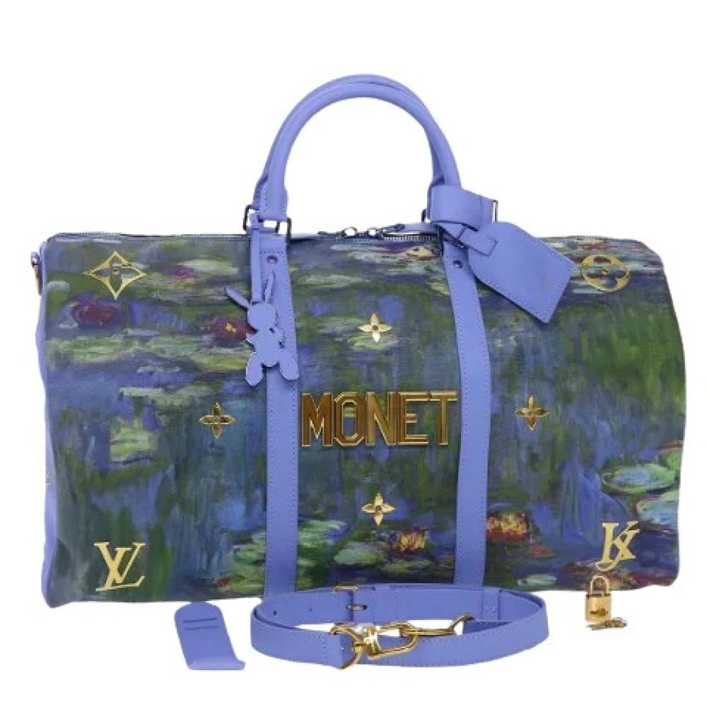 Louis Vuitton Vintage Pre-owned Vintage Boston Taske - Vintage - Dame - Flerfarvet - ONE SIZE - Uld