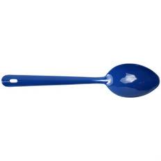 Serveringssked / Slev Pacifica i mellanblå emalj – CROW CANYON 28cm