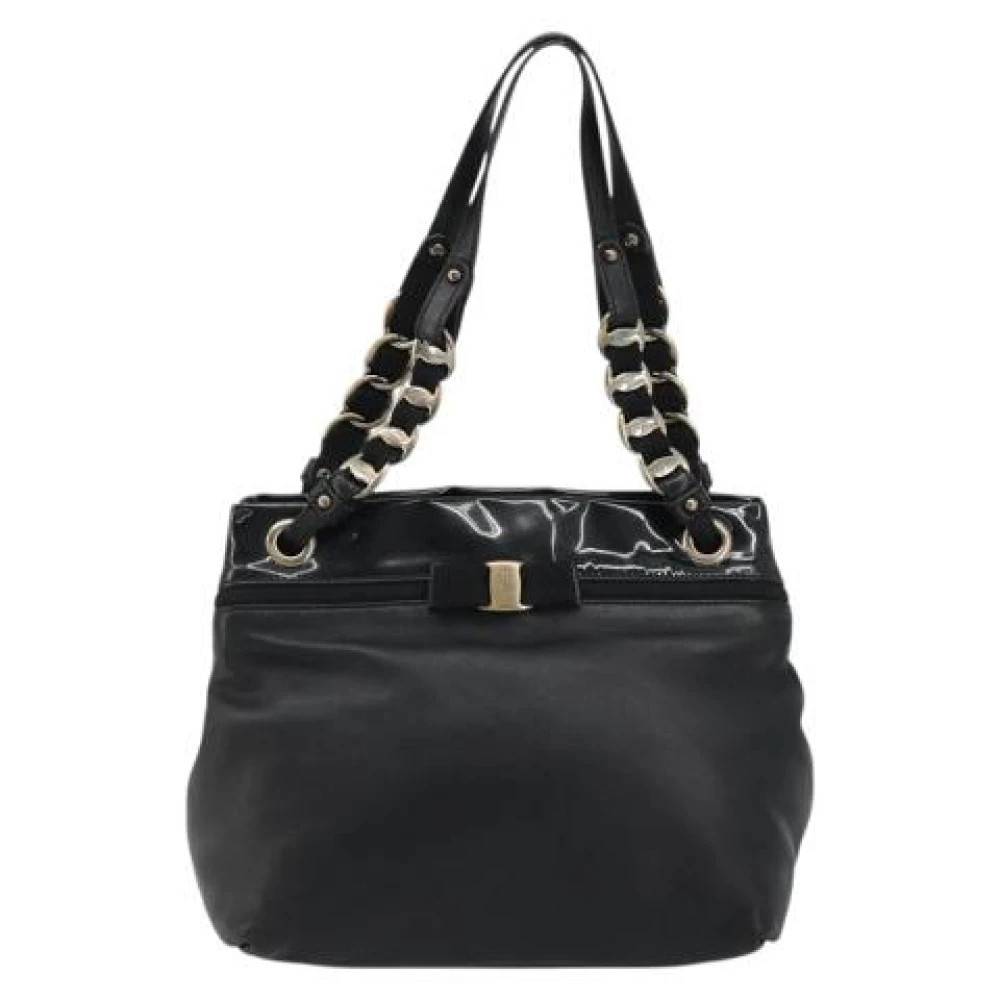 Salvatore Ferragamo Pre-owned - Pre-owned Shoulder Bag Vintage - Dam - ONE Size - Läder