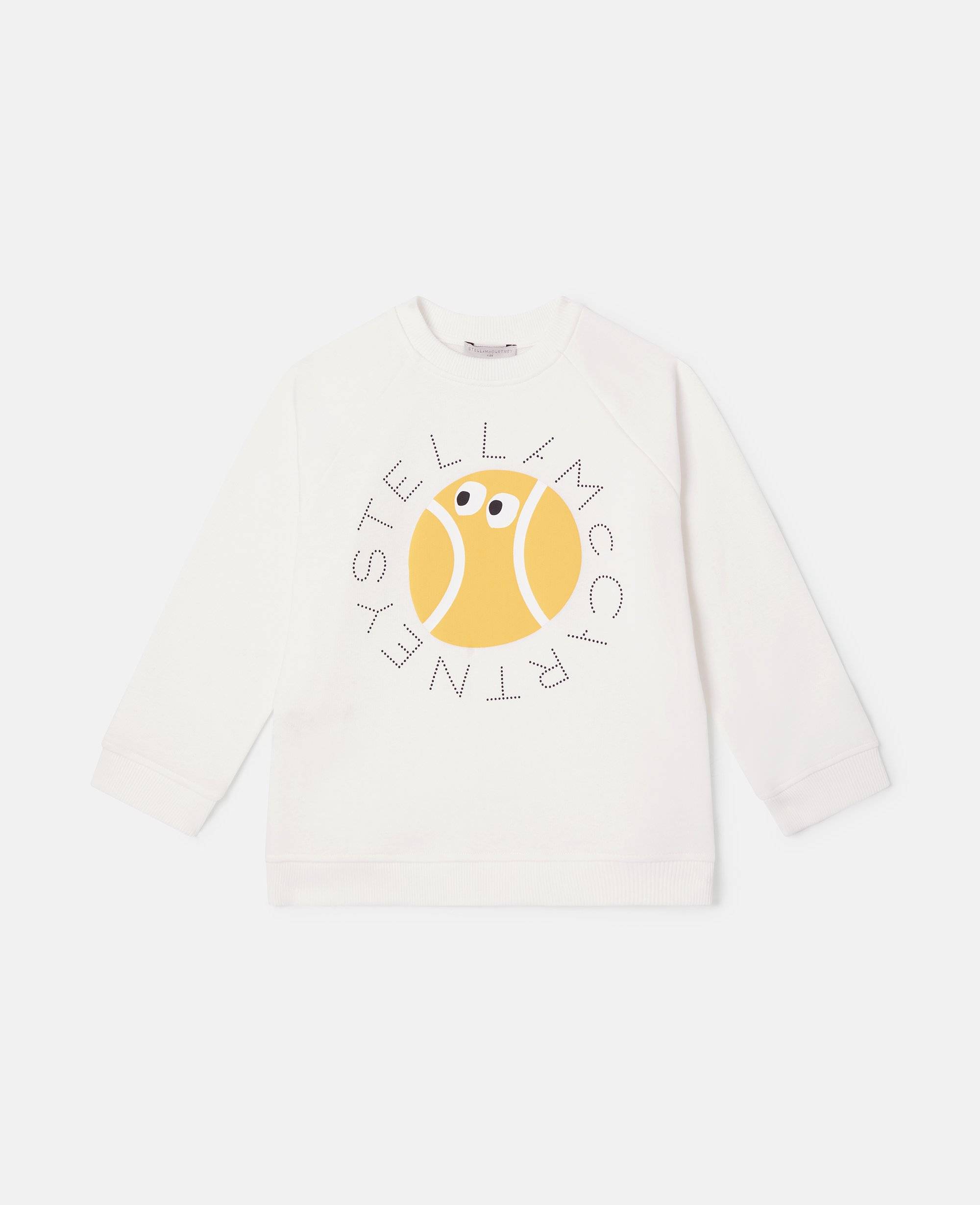 Stella McCartney - Tennis Ball Graphic Sweatshirt, , Size: 4