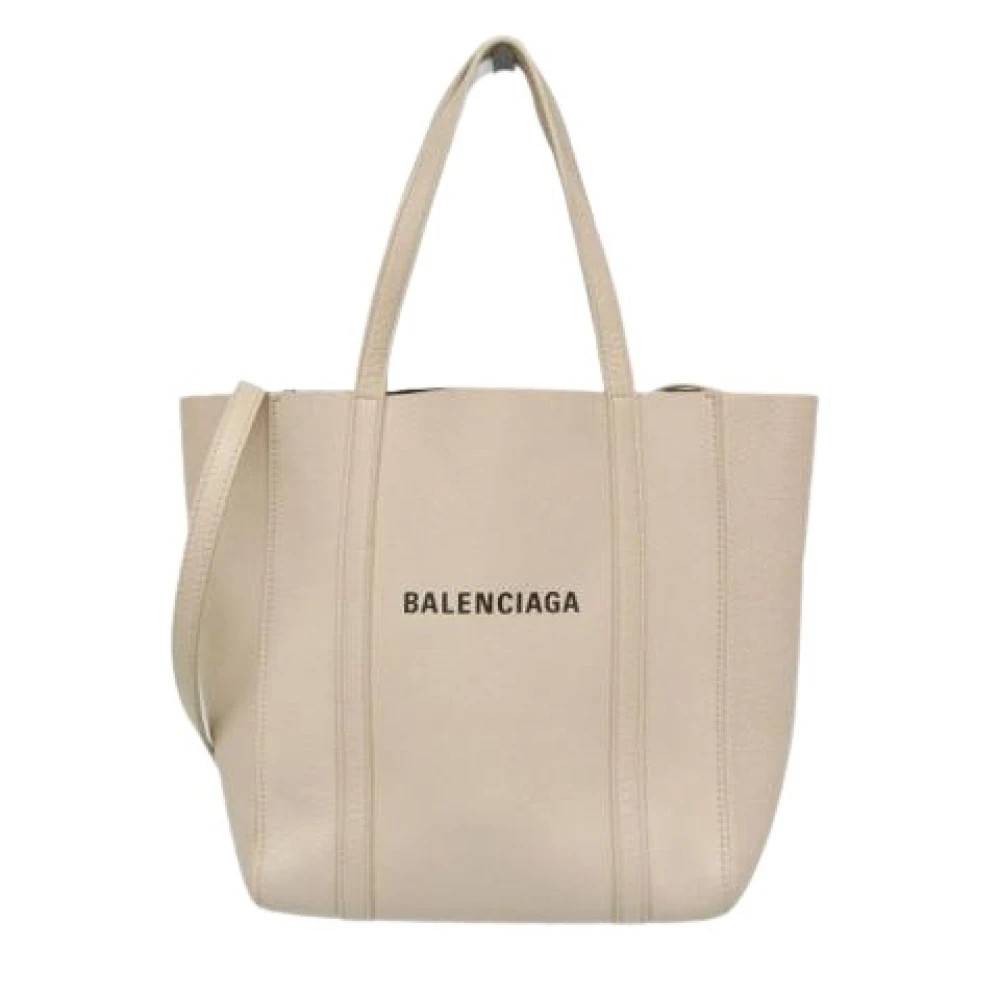 Balenciaga Vintage Pre-owned Everyday Tote XXS - Vintage - Dame - Beige - ONE SIZE - Uld