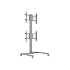 Multibrackets M Display Stand 180 Dual Vertical 32" - 55" Black