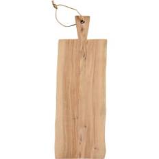 Ib Laursen Cutting Board – with Jute Rope – Uneven Edges – Acacia Wood – ‘Unika’ 25 x 70 cm