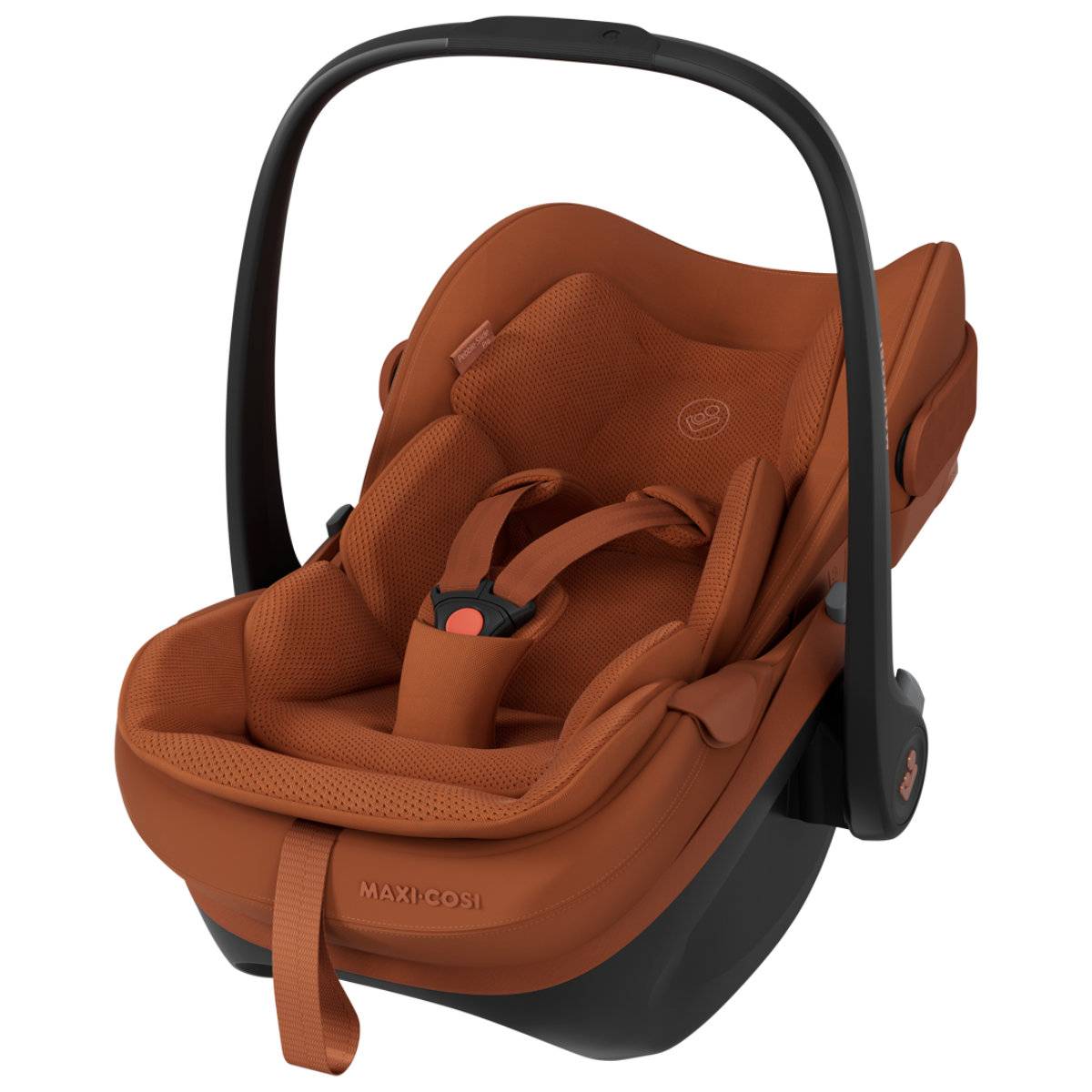 Maxi Cosi Slide Pro Bundle, Pearl - Pebble - FamilyFix - Copper Terra