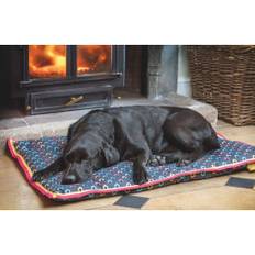 Shires Digby & Fox Printed Waterproof Dog Bed - Large