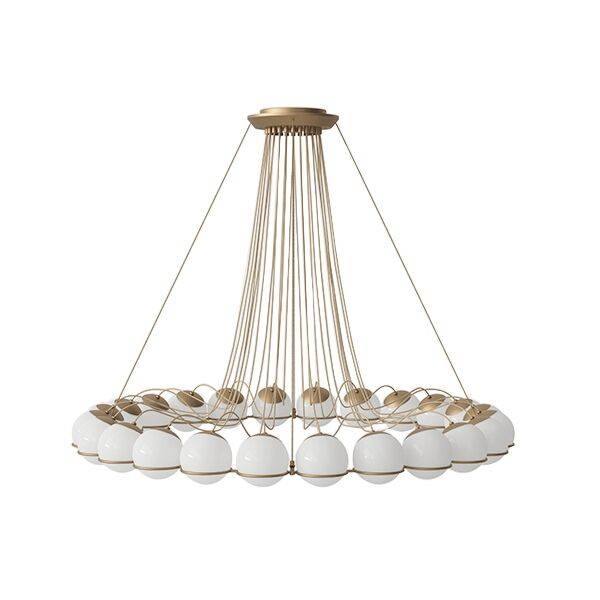 Model 2109/24/14 Taklampa Champagne - Guld beige