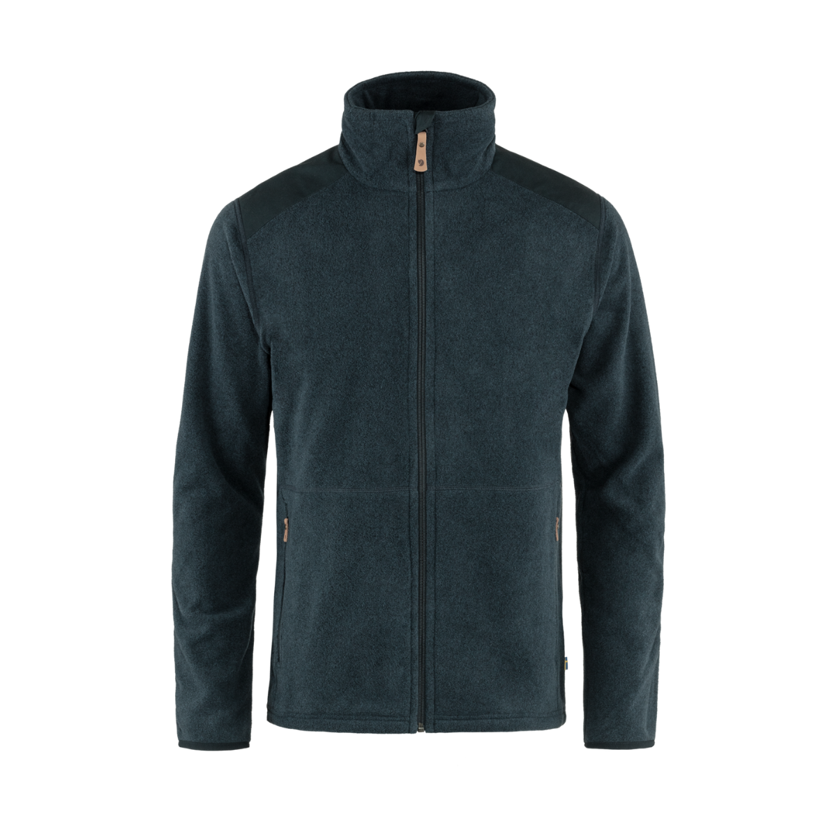 Fjällräven Sten Fleece, Herre (Dark Olive) - Blå - S