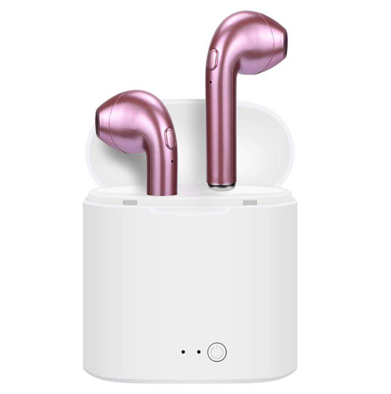 LEDWOOD i7S True Wireless In-Ear - Rosa
