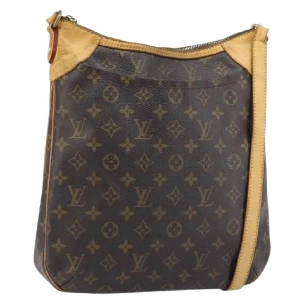 Louis Vuitton Vintage Pre-owned Monogram Canvas Skuldertaske - Vintage - Dame - Brun - ONE SIZE - Uld