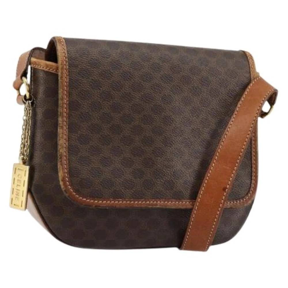 Celine Vintage Pre-owned Plast celine-tasker - Vintage - Dame - Brun - ONE SIZE -