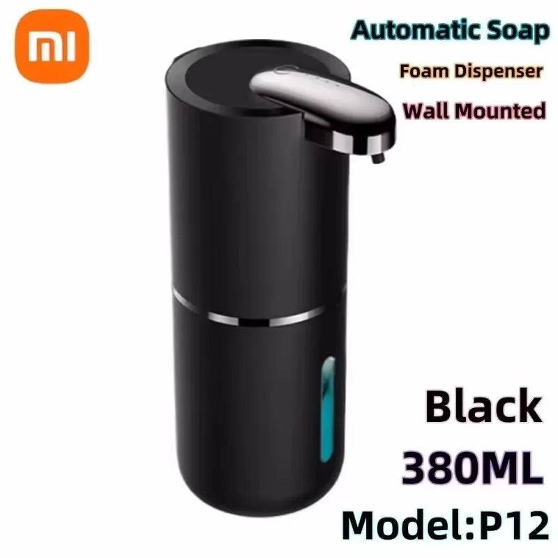Xiaomi 380ml Automatic Soap Dispenser Foam USB Charging Touchless Smart Display - P12 380ML Black
