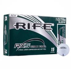 Rife White Dimple RX5 Tour Feel Bonus 15 Golf Balls Pack, Size: One Size | American Golf