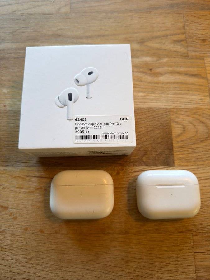 2 par Apple AirPods Pro Gen 1 och Gen 2