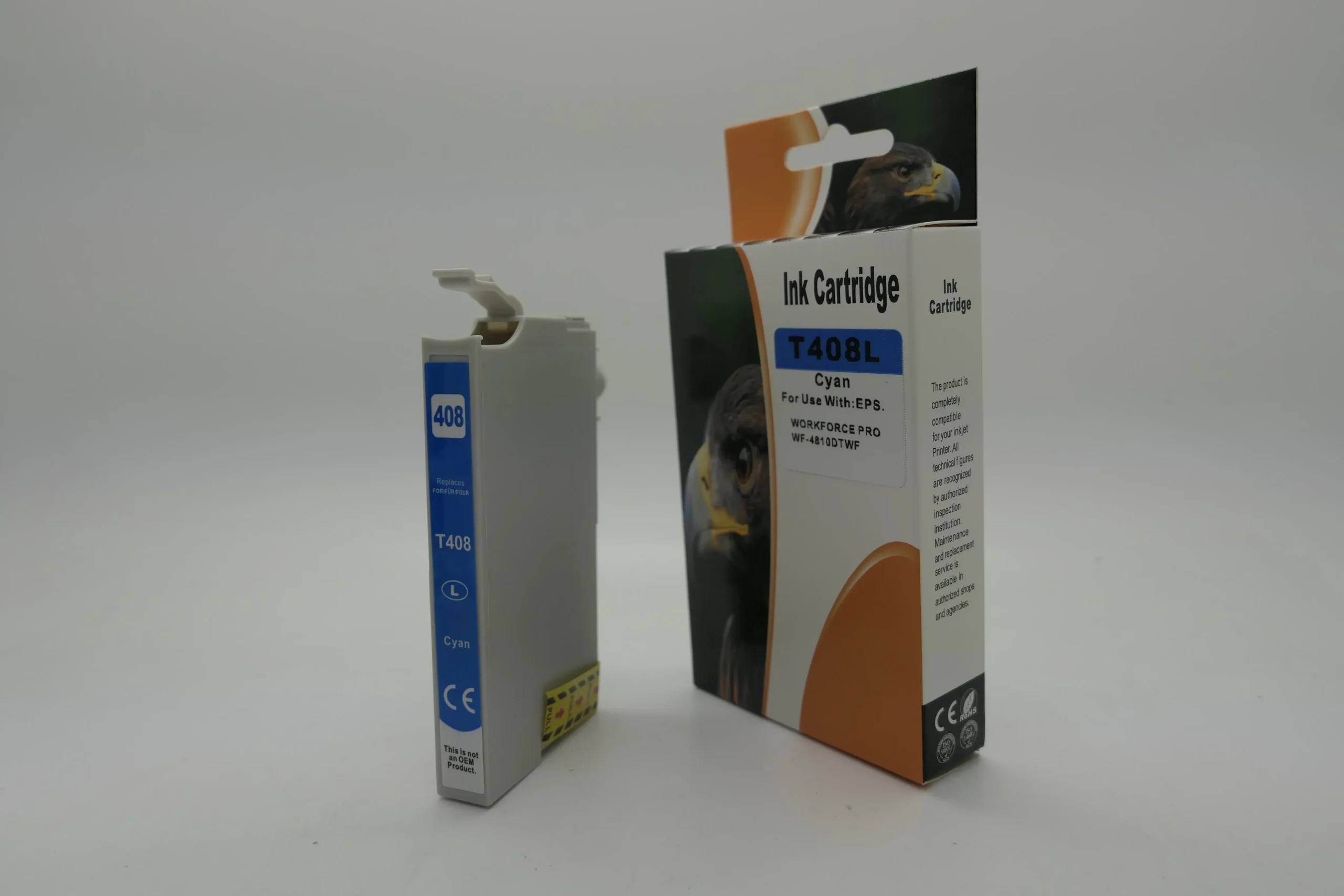 Epson 408L / XL Cyan kompatibel 24 ml.