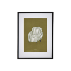 House Doctor Wall Art Chair Sennepsgul