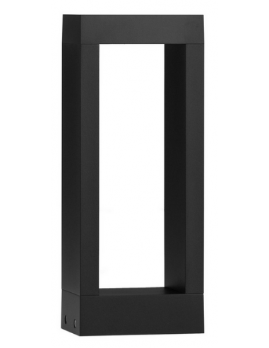 DOLIX Udendørs bedlampe i aluminium H30 cm 7W LED - Satineret sort