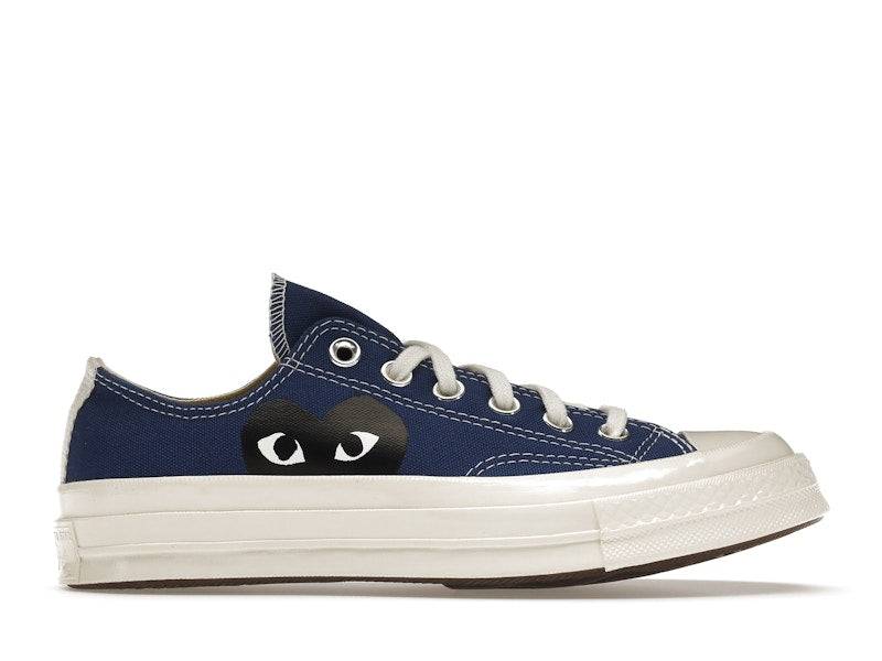 Converse Chuck Taylor All Star 70 Ox Comme des Garcons PLAY Blue Quartz - 47.25 / Standard