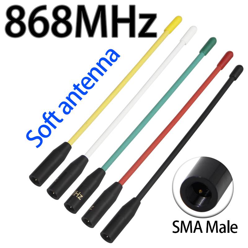 LoRa 868MHz Antenna 863-870MHz 869MHz SMA Connector for Meshtastic ESP32 Board Lora32u4 II Internet WiFi Antena Low VSWR