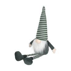 Casa Christmas Nisse - H 50 cm - Stof - Grøn