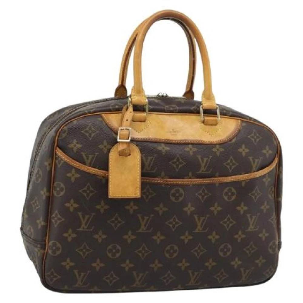 Louis Vuitton Vintage Pre-owned Monogram Håndtaske - Vintage - Dame - Brun - ONE SIZE - Læder
