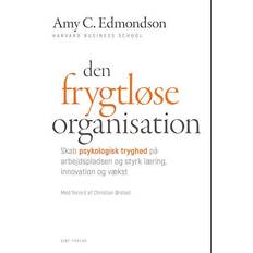 Den frygtløse organisation - Brugt Bog- Amy C. Edmondson. Forord af Christian Ørsted.