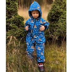 Waterproof Softshell Overall Comfy Smiley Lions Jumpsuit