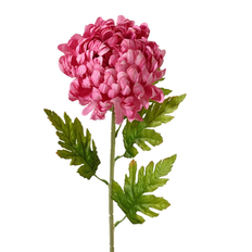 Chrysanthemum Pink - Kunstig 74 cm