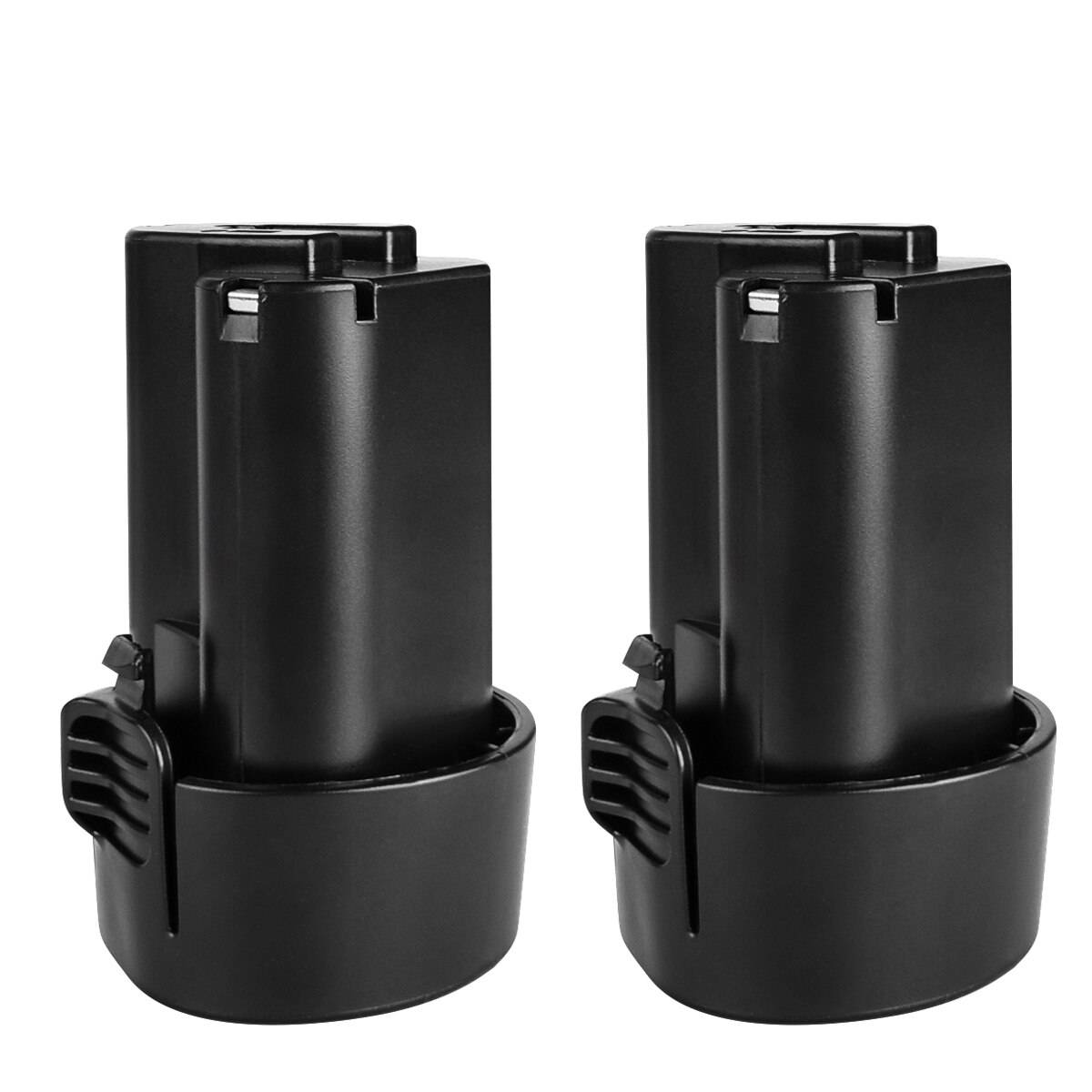 Turpow 3500 mah bl1013 bl1014 li- jon uppladdningsbart batteri för makita bl1013 bl1014 lct 203w 194550-6 194551-4 12v verktygsbatteri - 2 delar