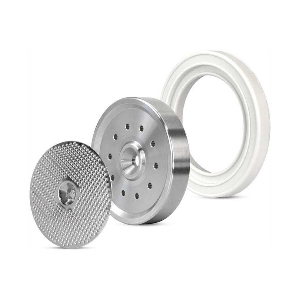 Stainless Steel Inner Shower Screen Holder, 58MM Espresso Machine Water Filter Replacement Parts, for Espresso