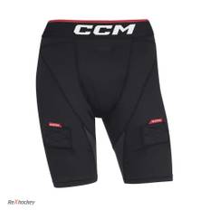 S22 CCM Dame Compression Jill shorts m. skridtbeskytter - Sz:L