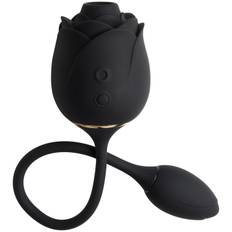 Fifty Shades of Grey Dark Blushing Rose Lufttrycksvibrator - Svart