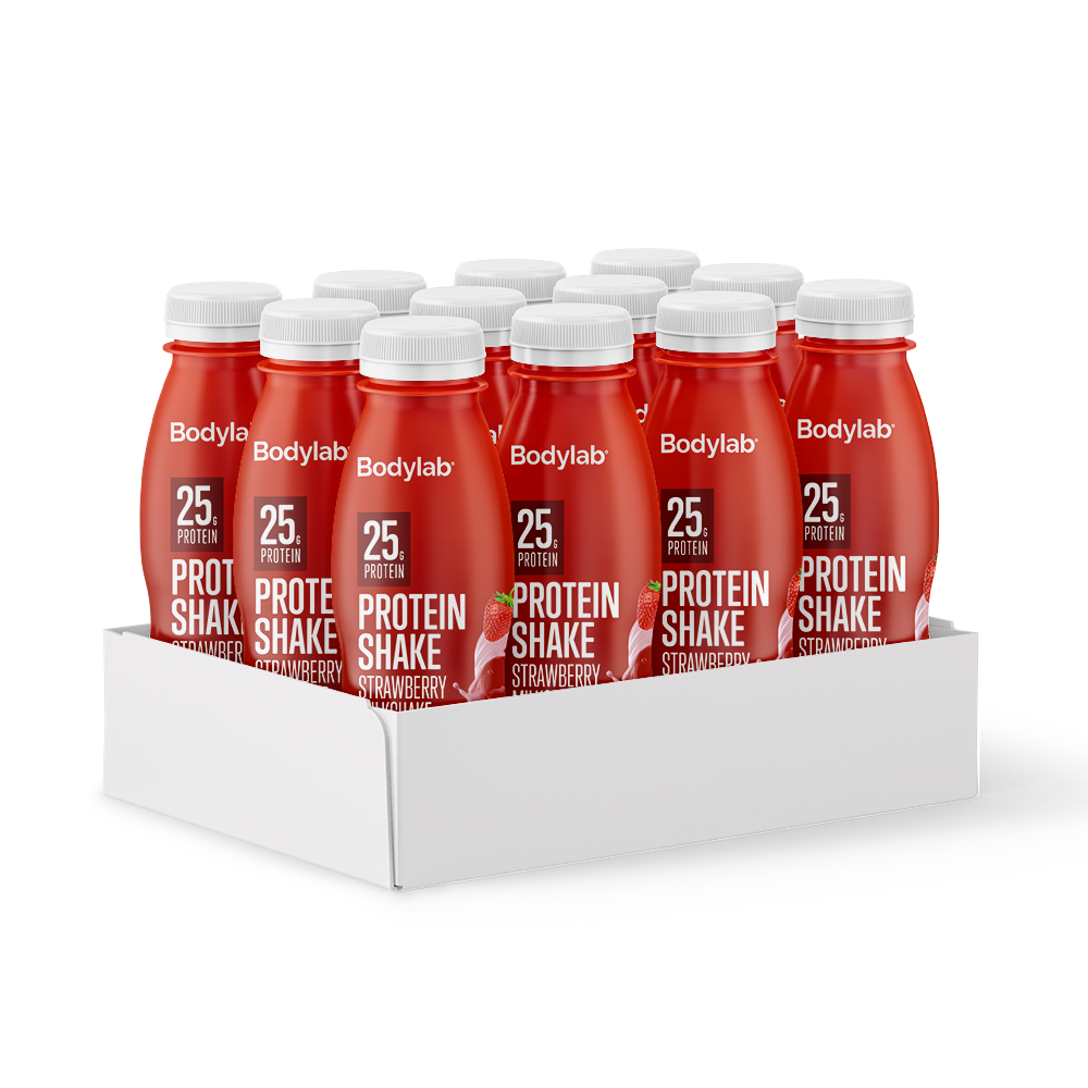 Protein Shake (12 x 330 ml) - Strawberry.